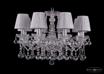 Подвесная люстра Bohemia Ivele 1413/8/200/Ni/Balls/SH6