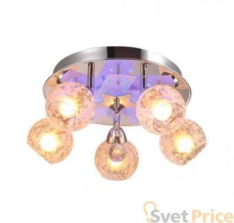 Потолочный светильник IDLamp Azzerra 200/5PF-Chrome