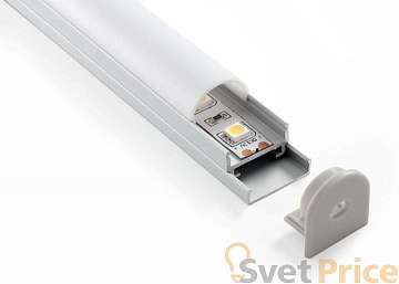 Потолочный алюминиевый профиль Elektrostandard для LED ленты oval LL-2-ALP005 4690389104428