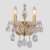 Бра Crystal Lux Isabel AP2 Gold/Transparent страна Испания Бра Crystal Lux Isabel AP2 Gold/Transparent