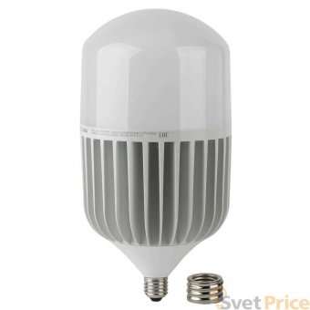 Лампа светодиодная ЭРА E40 100W 6500K матовая LED POWER T160-100W-6500-E27/E40