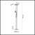 Торшер Odeon Light Salut 4676/24FL