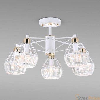 Потолочная люстра Eurosvet Lord 70075/5 белый