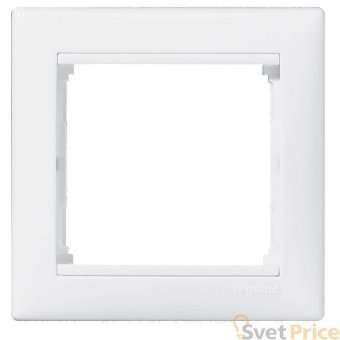 Рамка 1-постовая Legrand Valena белая 774451