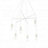 Подвесная люстра Ideal Lux Pop SP6 Bianco