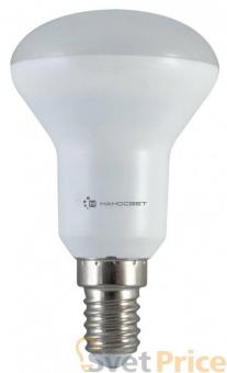 Лампа светодиодная E14 6W 4000K рефлекторная матовая LE-R50-6/E14/840 L113