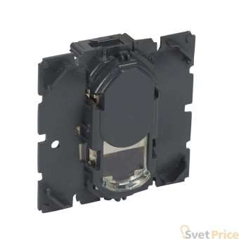 Розетка компьютерная RJ45 Legrand Celiane 6a кат UTP 067347