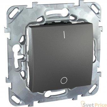Выключатель одноклавишный 2P Schneider Electric Unica 16A 250V MGU5.262.12ZD