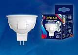 Лампа светодиодная диммируемая (UL-00003989) Uniel GU5.3 6W 4000K матовая LED-JCDR 6W/NW/GU5.3/FR/DIM PLP01WH