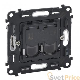 Телефонная розетка RJ11 двойная Legrand Valena Мех In Matic 753039