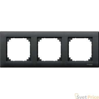 Рамка 3-постовая Schneider Electric Merten System M MTN486314