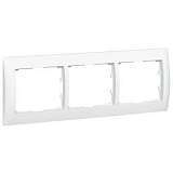 Рамка 3-постовая Legrand Galea Life белая 771003