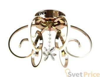 Потолочный светодиодный светильник Ambrella light Metallic FL324