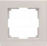 Рамка Stark на 1 пост слоновая кость WL04-Frame-01-ivory 4690389046506