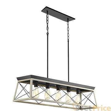 Подвесная люстра Toplight Karolyn TL1180H-05BK