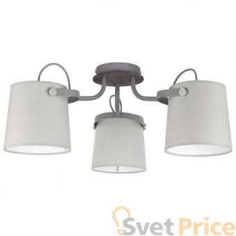 Потолочная люстра TK Lighting 1263 Click Gray 3
