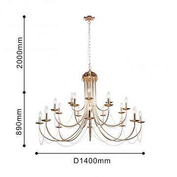 Подвесная люстра F-Promo Plini 2591-20P