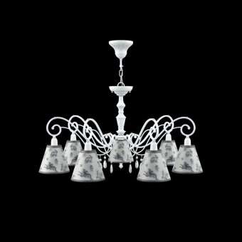Подвесная люстра Lamp4you Classic E3-07-WM-LMP-O-8-CRL-E3-07-TR-DN