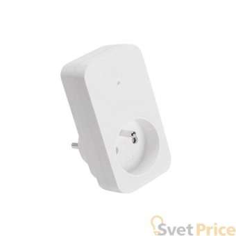 Радиовыключатель с розеткой BE/FR SLV Control 470823