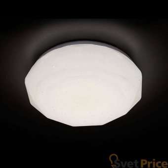 Потолочный светодиодный светильник Ambrella light Orbital Fly Simple F575 WH 15W 4200K D300