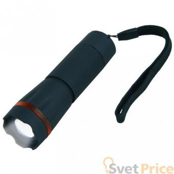 Ручной светодиодный фонарь Uniel (07594) от батареек 105х32 60 лм S-LD037-С Black
