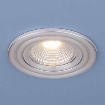 Встраиваемый светодиодный светильник Elektrostandard 9902 LED 3W COB SL серебро 4690389106118