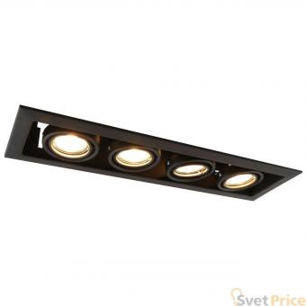 Встраиваемый светильник Arte Lamp Cardani Piccolo A5941PL-4BK