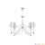 Подвесная люстра Lamp4you Classic E3-05-WM-LMP-O-17-CRL-E3-05-PK-UP страна Германия Подвесная люстра Lamp4you Classic E3-05-WM-LMP-O-17-CRL-E3-05-PK-UP