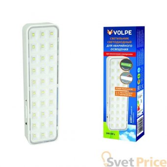 Настенно-потолочный светодиодный светильник (UL-00002387) Volpe ULR-Q401 2W/DW White S01