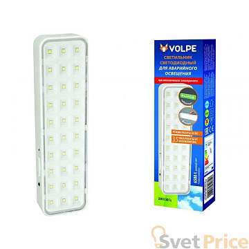 Настенно-потолочный светодиодный светильник (UL-00002387) Volpe ULR-Q401 2W/DW White S01