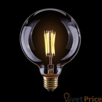 Лампа светодиодная филаментная диммируемая E27 8W 2800К прозрачная VG10-G125Cwarm8W 7012