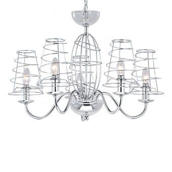 Подвесная люстра Arte Lamp Cage A4320LM-5CC