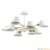 Потолочная люстра Lumion Kenia 4465/8C страна Италия Потолочная люстра Lumion Kenia 4465/8C