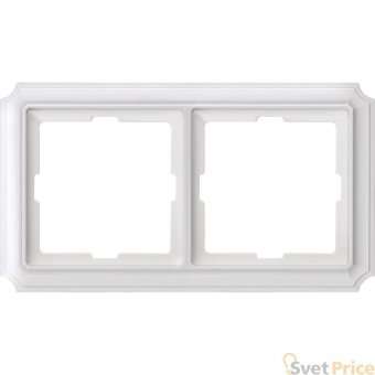 Рамка 2-постовая Schneider Electric Merten Antique/Artec MTN483219