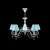Подвесная люстра Lamp4you Classic E3-05-WM-LMP-O-18-CRL-E3-05-GB-UP страна Германия Подвесная люстра Lamp4you Classic E3-05-WM-LMP-O-18-CRL-E3-05-GB-UP