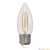 Лампа светодиодная филаментная диммируемая (UL-00003643) Uniel E27 5W 3000K прозрачная LED-C35-5W/WW/E27/CL/DIM