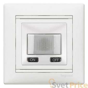Датчик движения ИК Legrand Valena двухпроводный белый 774229