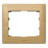 Рамка 1-постовая Legrand Galea Life клен 771961