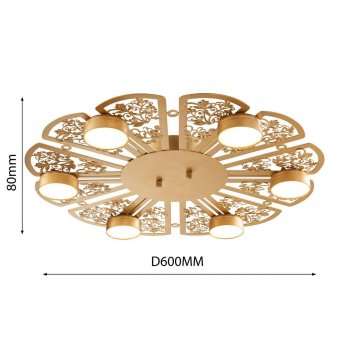 Потолочная светодиодная люстра Favourite Ornamentum 2605-6C