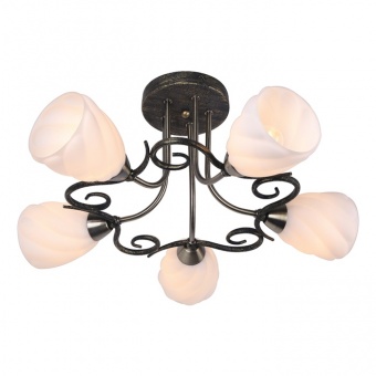 Потолочная люстра Arte Lamp Swirls A6253PL-5BA