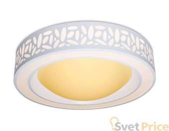 Потолочный светодиодный светильник Ambrella light Orbital Design F210 WH 96W D520