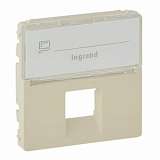 Лицевая панель Legrand Valena Life розетки телефонной RJ-11/Ethernet RJ-45 слоновая кость 755471
