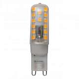 Лампа светодиодная G9 2,8W 3000K колба прозрачная LC-JCD-2.8/G9/830 L226
