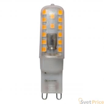 Лампа светодиодная G9 2,8W 3000K колба прозрачная LC-JCD-2.8/G9/830 L226