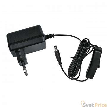 Блок питания с вилкой и кабелем (08533) Uniel 12V IP20 UET-VPA-009A20