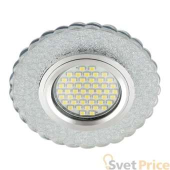 Встраиваемый светильник Fametto Luciole DLS-L140 Gu5.3 Glassy/Clear