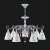Подвесная люстра Lamp4you Provence E4-07-G-LMP-O-17-CRL-E4-07-PK-DN