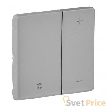 Лицевая панель Legrand Valena Life светорегулятора клавишного алюминий 754892