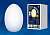 Уличный светодиодный светильник (UL-00003302) Uniel ULG-R003 019/RGB IP54 Egg